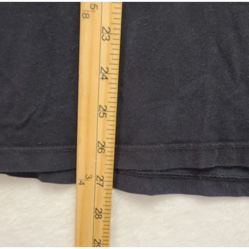 True Religion Men's World Tour Buddha Guitar Graphic T-Shirt‎ Black Large Casual